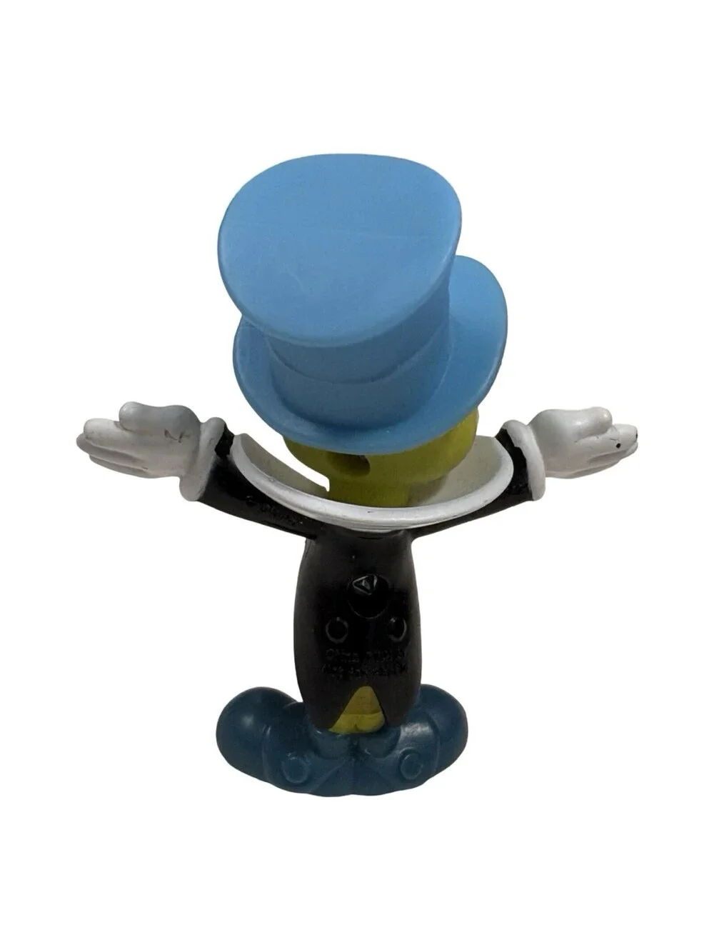 Disney Jiminy Cricket Collectible Figurine Blue Hat Black Jacket Under 3 Inch